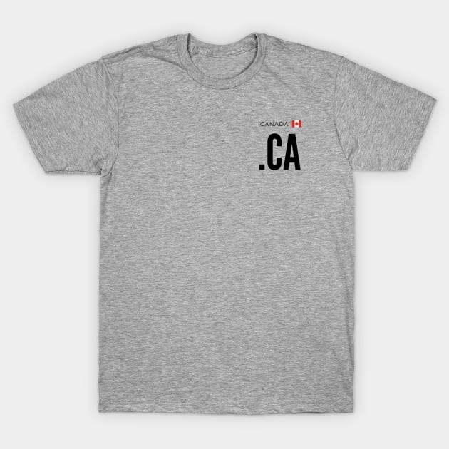 Canada .CA domain T-Shirt by felipesasaki